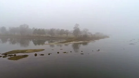 Oyster Bed Restoration Stock Footage 94657458