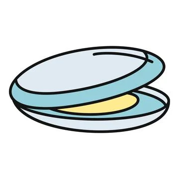 Oyster shell opening revealing interior vector art Stock Illustration