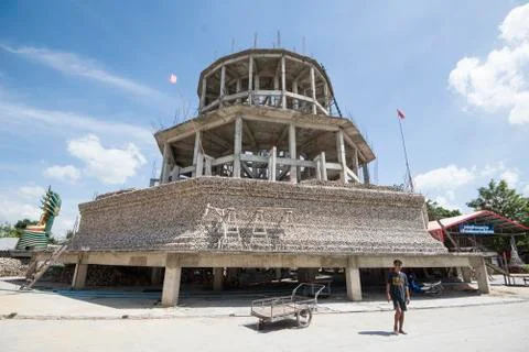 Oyster shell temple Stock Photos