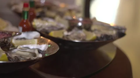 Oysters Stock Footage 50043415