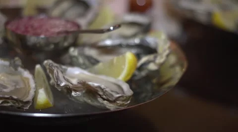 Oysters Stock Footage 50045863