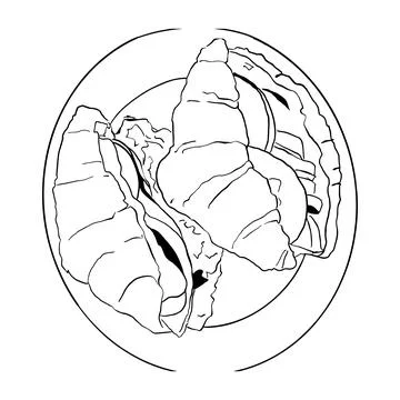 Oysters Stock Illustration