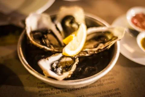 Oysters Stock Photos