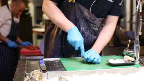 Oysters_1 Stock Footage 127649439