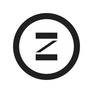 Oz initial letter vector logo Stock Illustration