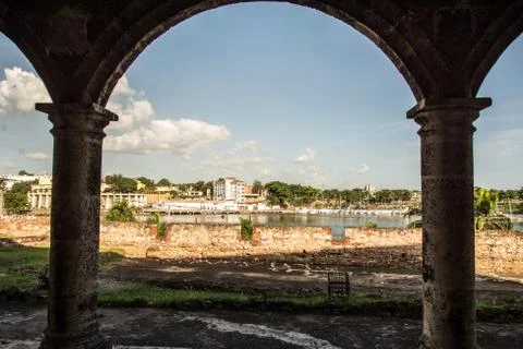 Ozama river Stock Photos