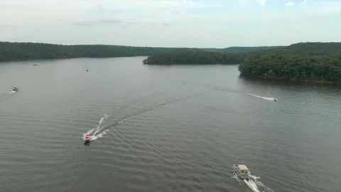 Ozark Boating 库存影片 201263841