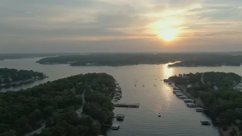 Ozark Dusk Stock Footage 201263885