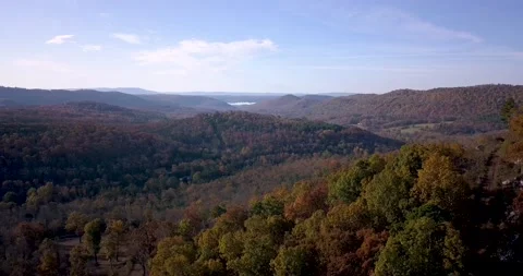 Ozark Mountains Arkansas Stock Footage