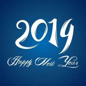 P 1Creative new year,2014 concept Stock Illustration