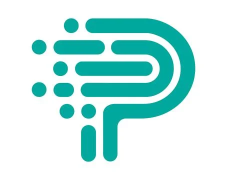 P letter logo design template element. Stock Illustration
