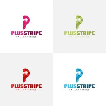 P Letter Logo, Vector, Illustration, Eps File Illustrazione stock