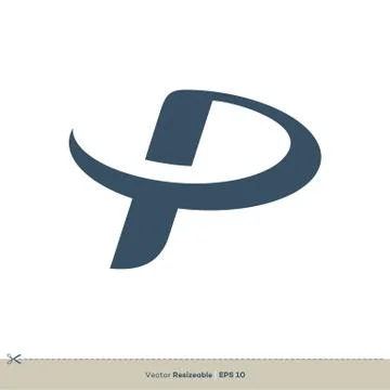 P Letter vector Logo Template Illustration Design. Vector EPS 10. Stock Illustration