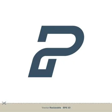 P Letter vector Logo Template Illustration Design. Vector EPS 10. Stock Illustration