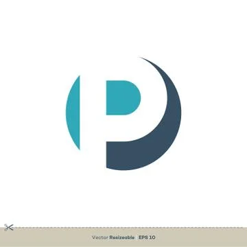 P Letter vector Logo Template Illustration Design. Vector EPS 10. Stock Illustration