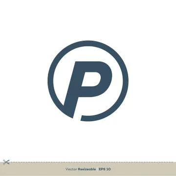 P Letter vector Logo Template Illustration Design. Vector EPS 10. Stock Illustration
