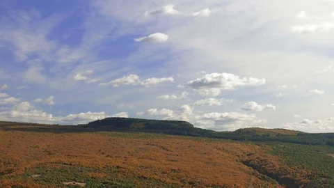 P1290106 Sub 24   White clouds in blue sky, time lapse Stock Footage 81206460