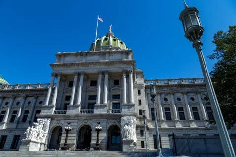 The PA Capitol Stock Photos