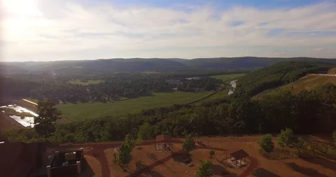PA farm drone Stock Footage 88288330