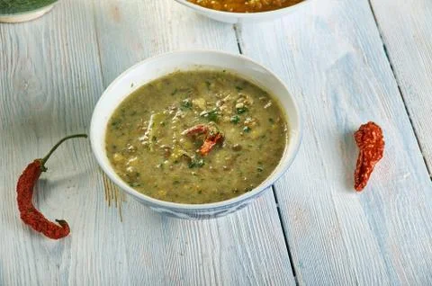 Paalak ka Saag Stock Photos