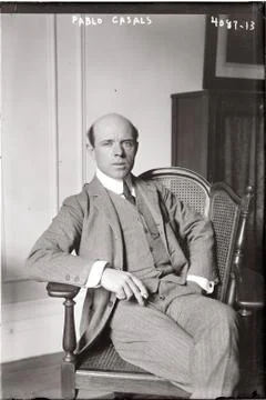 Pablo Casals Foto stock