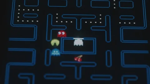 Pac-Man gameplay Stock Footage 118980125