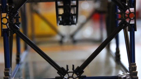 Pac Man Rollercoaster in Motion HD Stock Footage 128395226