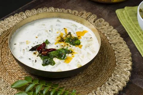 Pachadi or Raitha Stock Photos