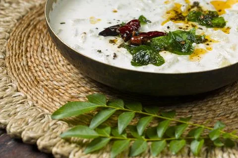 Pachadi or Raitha Stock Photos