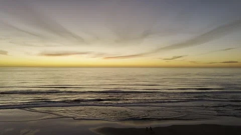 Pacific Beach - Aerial view Stock Footage 311991355