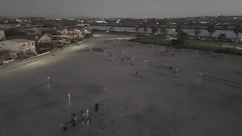 Pacific Beach - Aerial view Stock Footage 311991825
