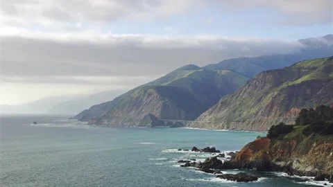 Pacific Coast Highway, #7 Stock Footage 89222817