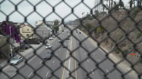 Pacific Coast Highway Time-lapse - Los Angeles, CA Stock Footage 63245246
