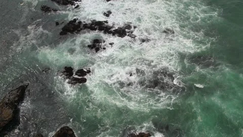 Pacific coast Oregon. Stock Footage 248259007
