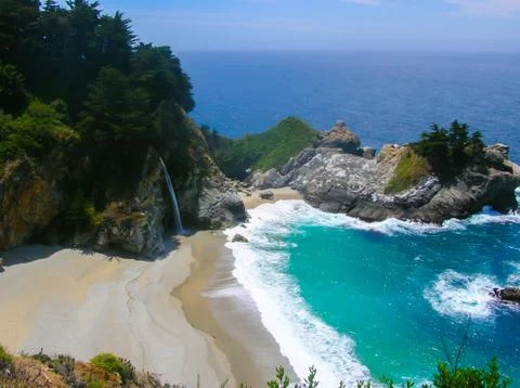 Pacific coast Stock Photos