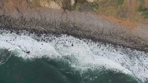 Pacific Coast Shoreline Stock Footage 307236973