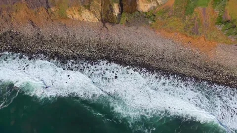 Pacific Coast Shoreline Stock Footage 341774098
