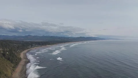 Pacific Coastline Stock Footage 307237052