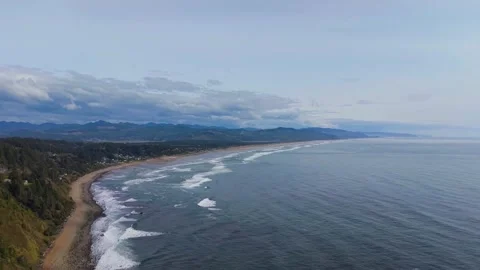 Pacific Coastline Stock Footage 341774124