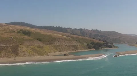 Pacific Coastline.MP4 Stock Footage
