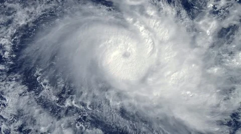 Pacific Cyclone AMOS 18 Stock Footage 62524527
