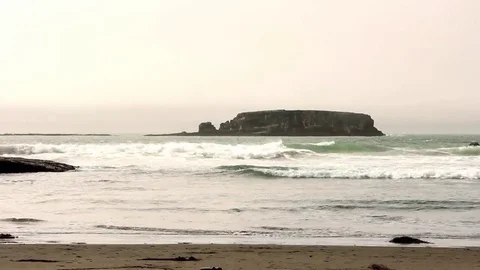 Pacific Evening Stock Footage 69112515