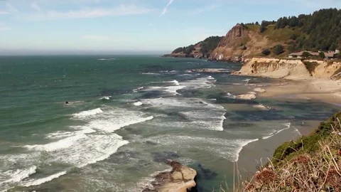Pacific Lookout Stock Footage 69112996