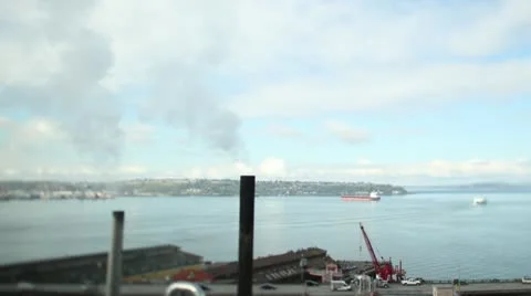 Pacific Northwest Bay Timelapse 库存影片 11243773