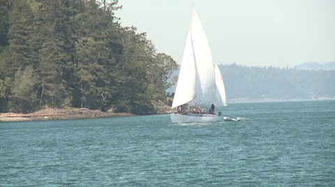 Pacific Northwest Boating 7 Stock Footage 23426840