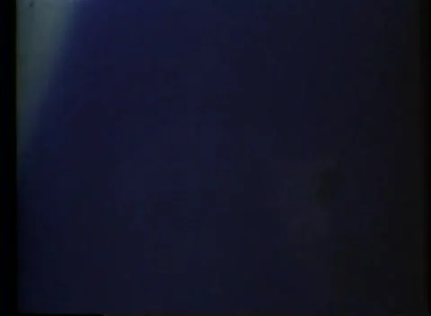PACIFIC OCEAN - 1943: Air attack - Bright Burst in Dark Sky Stock Footage 343786469