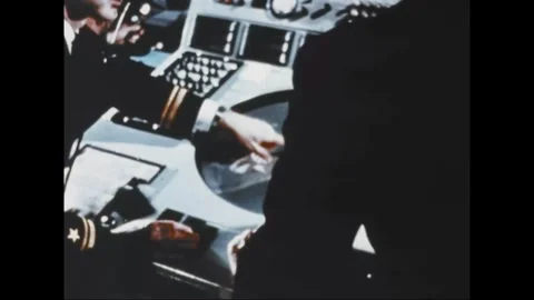 PACIFIC OCEAN - 1957 - Basic and applied research take place on a Naval Stock Footage 340589711