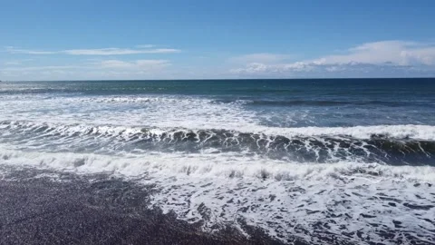 Pacific ocean, aerial view Stock Footage 244927240