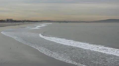 Pacific Ocean and Beach Stock Footage 20511405