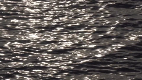 Pacific Ocean with back lighting during sunset Видео 81263248